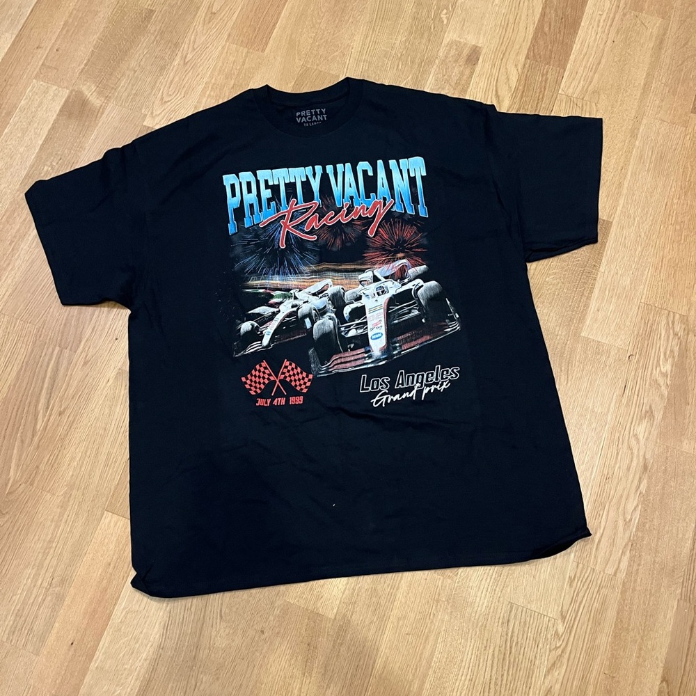 Tilly’s Pretty Vacant Racing Black T-Shirt
